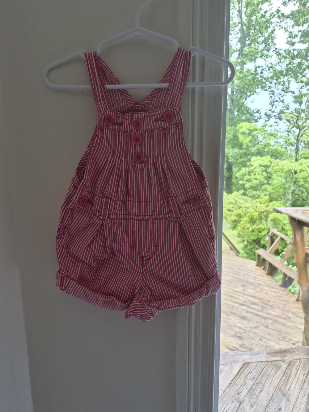 Vintage Hot Pink Oshkosh Shortalls